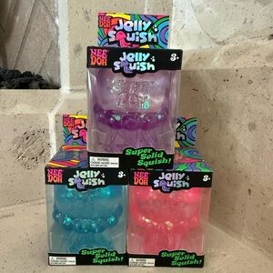 *NEW* NeeDoh Jellyfish Squish-3 count